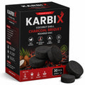 Karbix Premium Charcoal Briquettes – Coconut Shell Rounded Disc