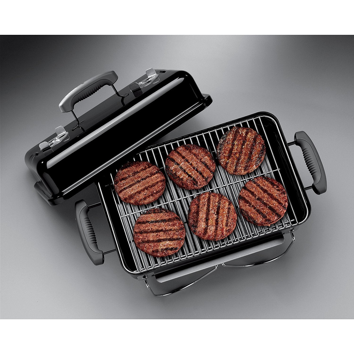 Weber Go-Anywhere Free Standing Charcoal Grill-Black